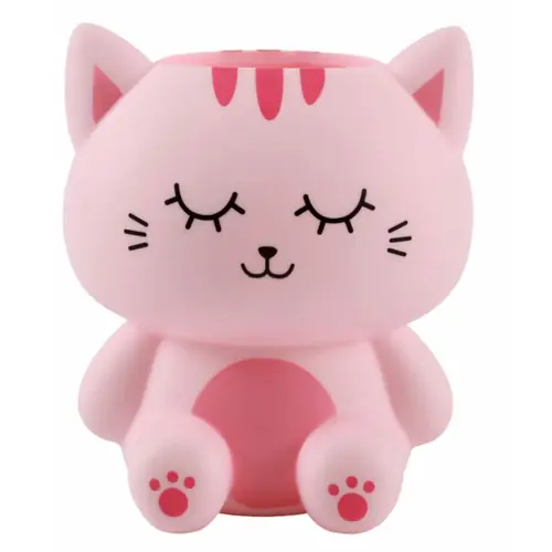 Čaša za olovke iTotal Cat roza XL3034F-0