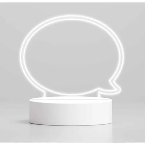 Lampa u obliku oblačića iTotal za pisanje LED promjena boja DIY XL2330I-0