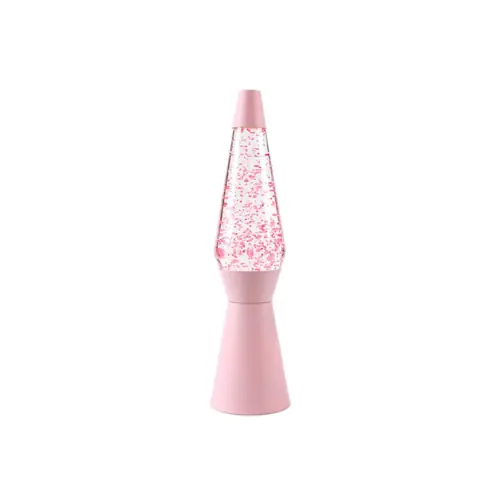 Lava lamp iTotal Spaceship Monocolor Pink Glitter XL2983-0