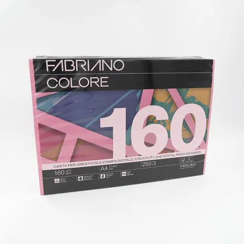 Papir Fabriano Colore A4/160g fucsia 250L 76016021 bright-0