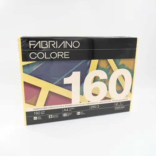 Papir Fabriano Colore A4/160g giallo 250L 74616021 bright-0