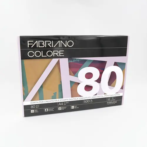 Papir Fabriano Colore A4/80g rosa 500L 75321297 soft-0