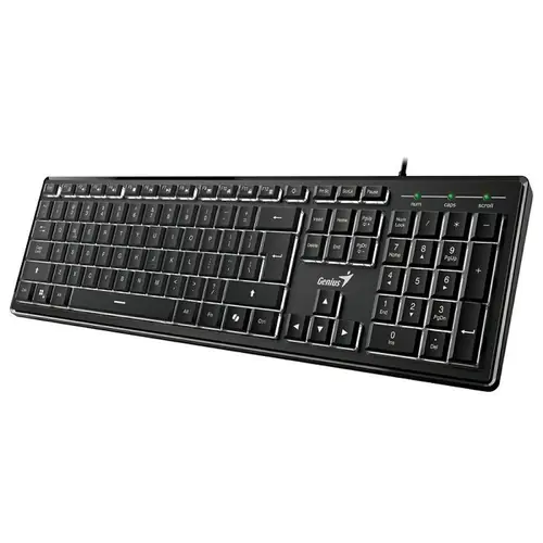 Tipkovnica Genius SlimStar 820 USB, Crna-0