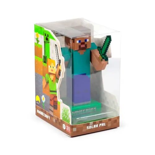 Figurica Puckator Minecraft Steve Solar Pal FF139-1