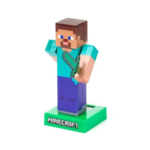 Figurica Puckator Minecraft Steve Solar Pal FF139-3
