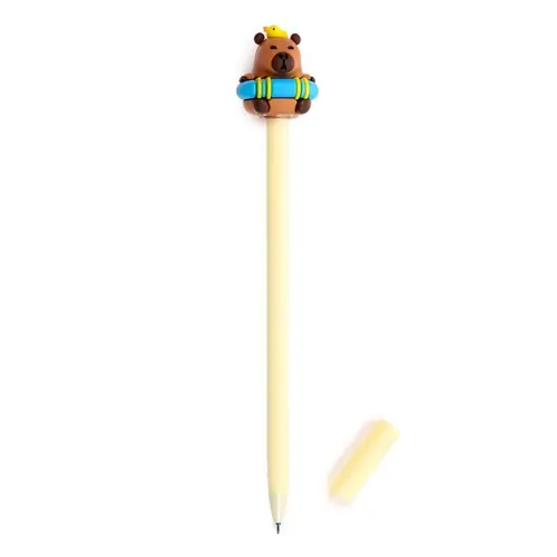 Kemijska olovka Puckator piši briši s ukrasom Capybara sortirano 36/1 PEN284-5