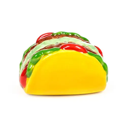 Keramički set za sol i papar Puckator Foodiemals Frida taco i ljuti umak SP111-7