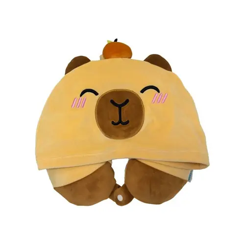 Putni jastuk s kapuljačom Puckator Hoodeazzz Duke the Capybara CUSH449-0