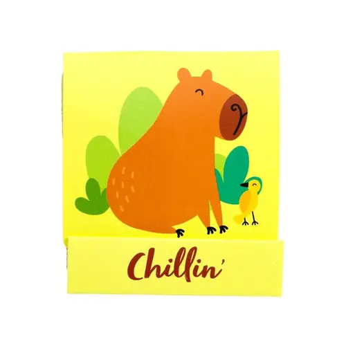 Rašpica (turpija) za nokte u knjižici 6 kom Puckator Capybara sortirano 48/1 NAIL155-6