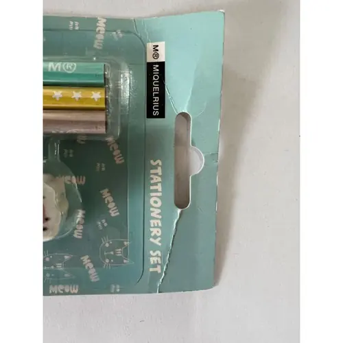 Outlet item – B grade set of Miquelrius graphite pencils and erasers Cat Rules 6/1 MR11140-0
