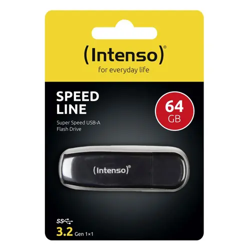 USB stick Intenso 3.2 Flash Drive #3533490 64GB, Speed Line-0