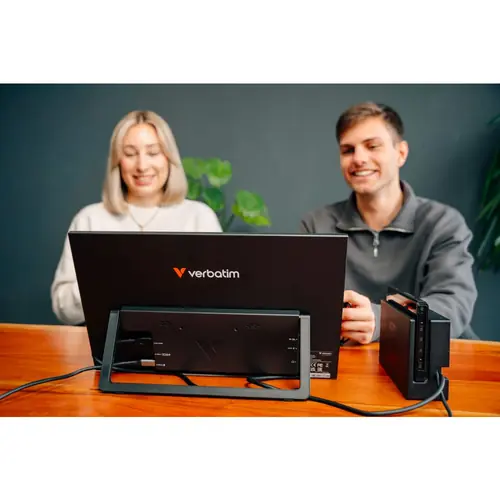 Prijenosni monitor osjetljiv na dodir LIGHT 15.6" Verbatim #32402 Full HD 1080p, USB-C/HDMI-3