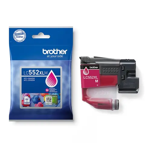Tinta Brother LC552XLM magenta 1.5k-0