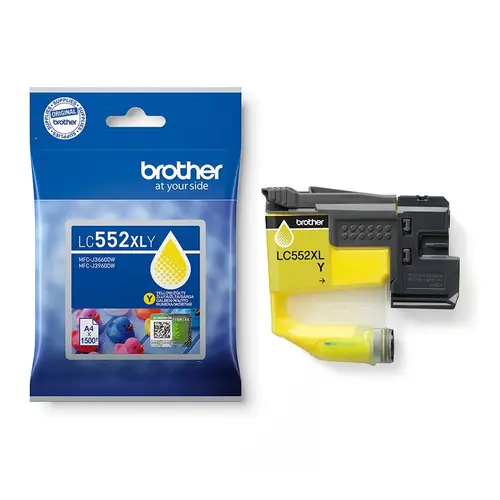 Tinta Brother LC552XLY yellow 1.5k-0
