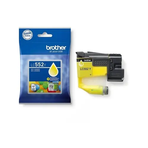 Tinta Brother LC552Y yellow 550 str.-0