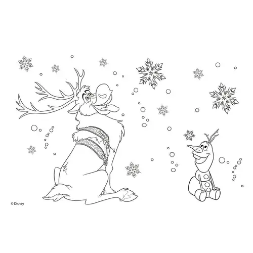 Blok za bojanje Frozen 2 23x33cm 40L 564985-5