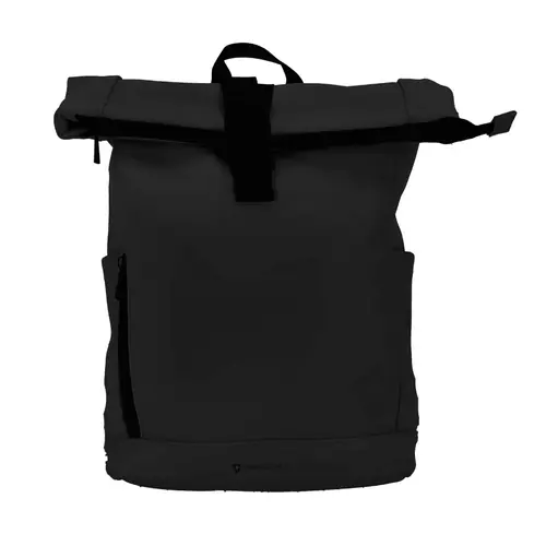Ruksak Swiss Only s preklopnim (roll-top) zatvaranjem 29x12x42cm 16L crni SO-123-BLACK-0