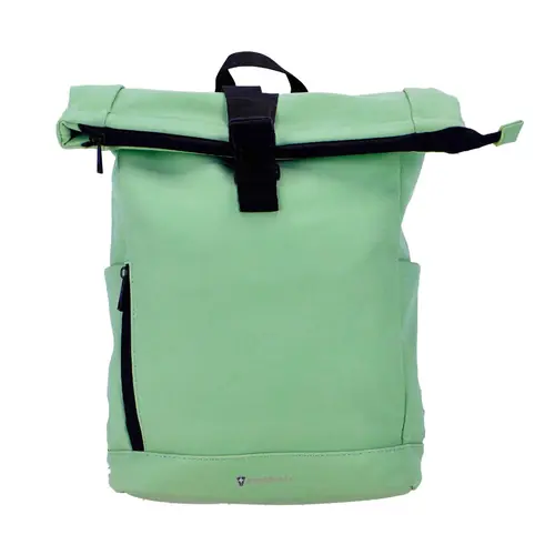 Ruksak Swiss Only s preklopnim (roll-top) zatvaranjem 29x12x42cm 16L menta zelena SO-123-MINT-0