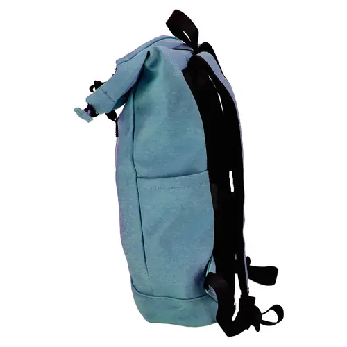 Ruksak Swiss Only s preklopnim (roll-top) zatvaranjem 29x12x42cm 16L nebesko plavi SO-123-SBLUE-1