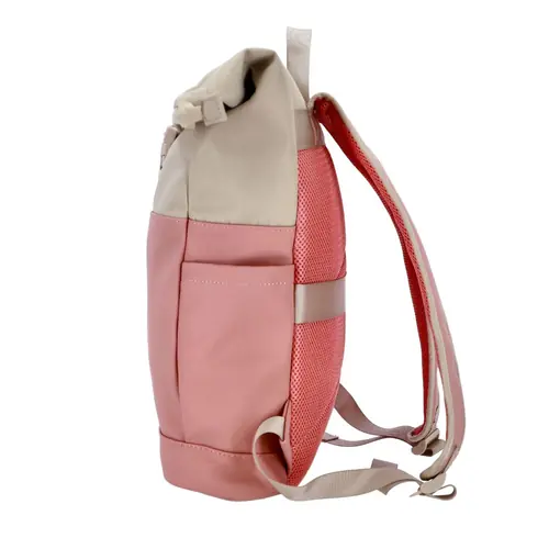 Ruksak Swiss Only s preklopnim (roll-top) zatvaranjem 29x12x42cm 16L rozo bež SO-124-PBEIGE-2