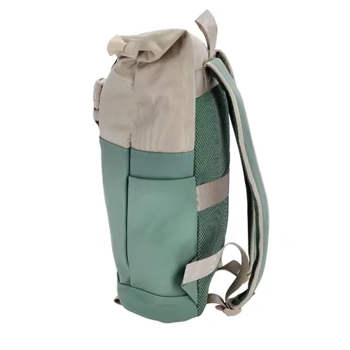 Ruksak Swiss Only s preklopnim (roll-top) zatvaranjem 29x12x45cm 16L zelena bež  SO-124-GBEIGE-2