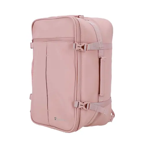 Ruksak Swiss Only putni 25x20x40cm ružičasto zlatni  SO-130PU-ROSEGOL-1