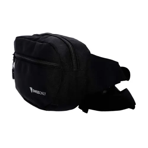 Torbica za oko struka Swiss Only 22x6x13cm crna SO-408-BLACK-1