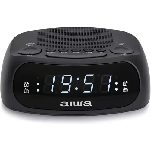 Radio budilica AIWA CR-09J, crni-0