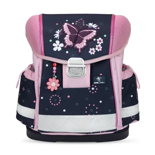 Torba školska Belmil classy midnight butterfly 403-13/AG/73-0