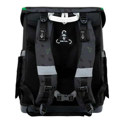 Torba školska Belmil compact with patches striker x 405-41/AG/B/13-4