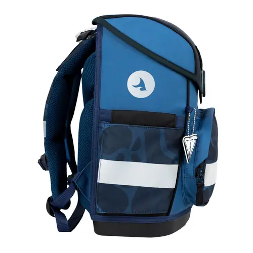 Torba školska Belmil compact with patches wave storm 405-41/AG/B/12-3