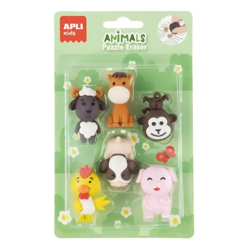 Gumica puzzle Apli Životinje 20589-0