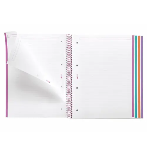 Kolegij blok Miquelrius A4 70g 120L spiralni crte Lifestyle Magic Unicorn MR4463-2