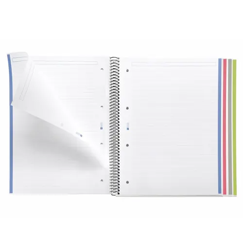 Kolegij blok Miquelrius A4 70g 120L spiralni crte Lifestyle Not Boring MR4473-2