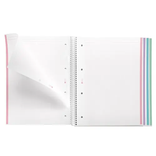 Kolegij blok Miquelrius A4 70g 120L spiralni kocke Aurora Santorini MR4082-2