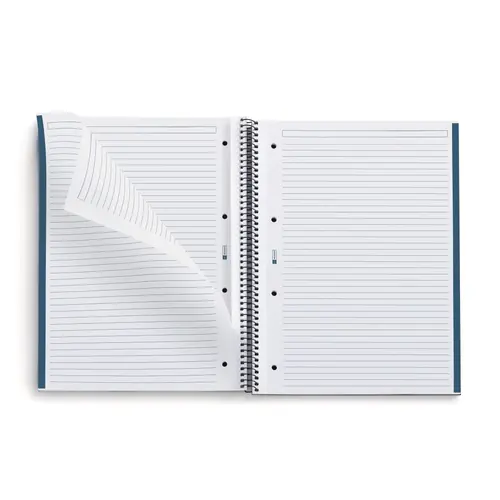 Kolegij blok Miquelrius A4 80g 80L spiralni crte Eco Ecobutterfly MR6109-2