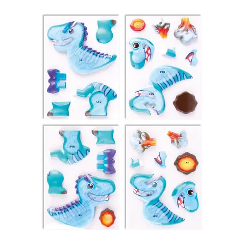Puzzle 3D Apli Dinos Allosaurus 20046-4