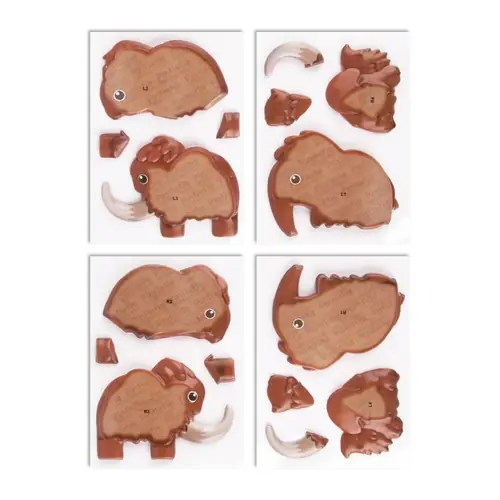 Puzzle 3D Apli Dinos Mammoth 20048-3