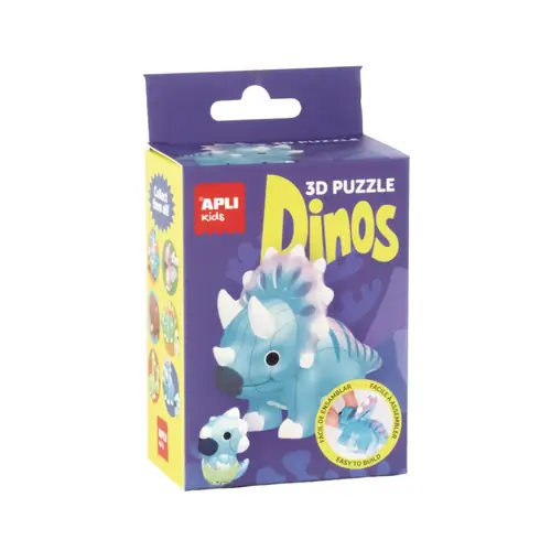 Puzzle 3D Apli Dinos Triceratops 20036-0