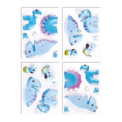 Puzzle 3D Apli Dinos Triceratops 20036-4