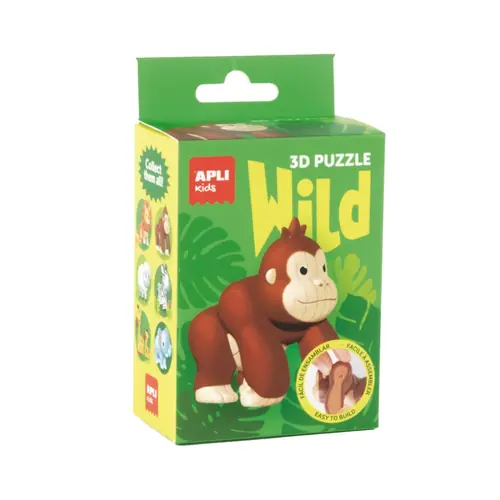 Puzzle 3D Apli Wild Gorila 20029-0