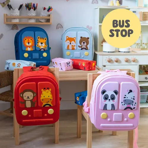 Ruksak mini Miquelrius 1 odjeljak Bus Stop plavi 10L MR19391-5