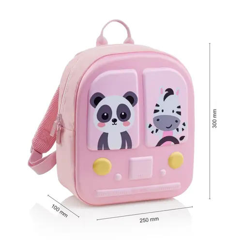 Ruksak mini Miquelrius 1 odjeljak Bus Stop rozi 10L MR19392-2