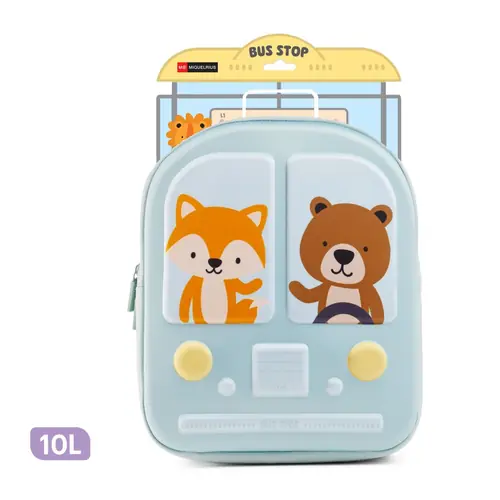 Ruksak mini Miquelrius 1 odjeljak Bus Stop zeleni 10L MR19393-3