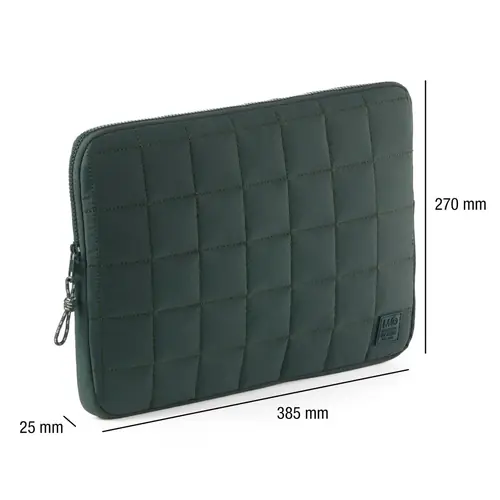 Zaštitna navlaka za prijenosno računalo Miquelrius zelena 15" i 16" 38,5x27x2,5cm MR19736-1