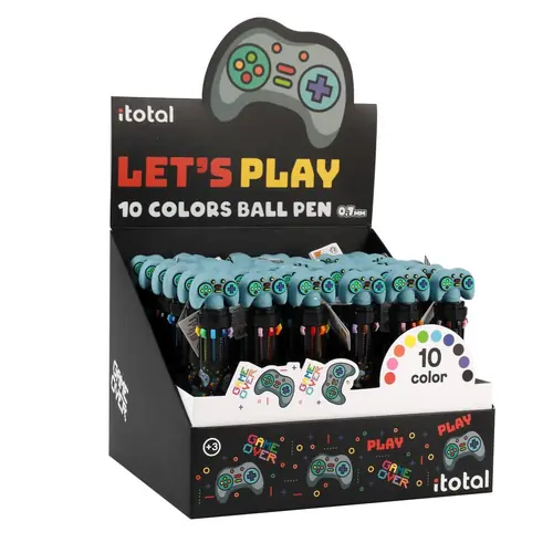 Kemijska olovka iTotal Let's play 10 boja 36/1 XL2370E-0