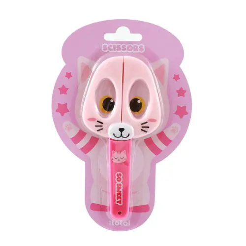 Škare dječje iTotal Cat roza XL3135-0
