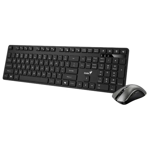Set Genius tipkovnica KM-8216S + Miš USB crna-0