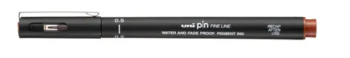 Marker Uni PIN05-200(S) smeđi-0
