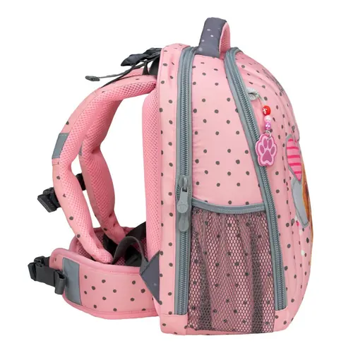 Torba školska Belmil sturdy pink heart puppy 338-82/71-2